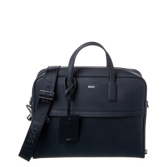 Hugo Boss Zair Leather Document Case - Picture 1 of 4
